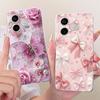 For Honor 600 Lite Honor600 2026 Cute Flower Butterfly Cat Painted Case For Honor 600 600Lite 5G Soft Silicone TPU Phone Cases