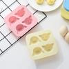 Nicht klebrige Entformung Lebensmittelqualität Kuchenform Niedliche Schweine Form Silikon Gebäckform Küchenzubehör