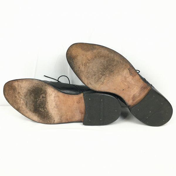 Allen Edmonds Sanford Vintage Cap Toe Shoes Black Size 9.5D 27.027.5 Men’s(USED)