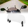 Alpha Rider Windscreen Extension, Clear, Universal Fit