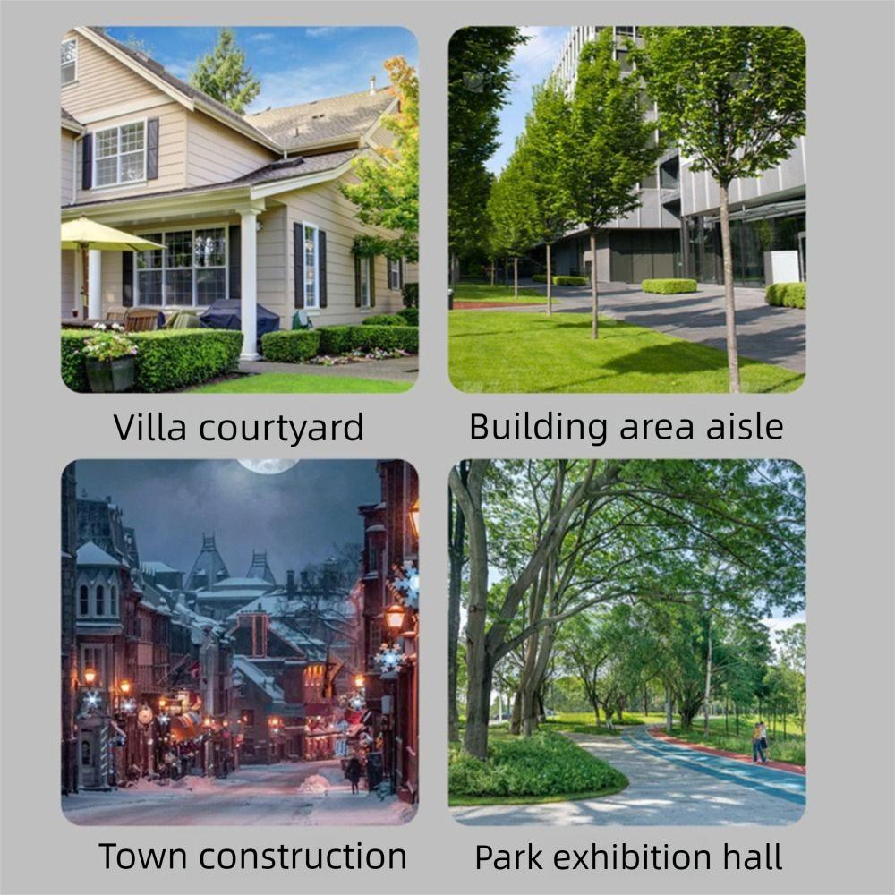 3 Light Mode LED Solar Street Lights Waterproof Solar Powered Security Light  Street