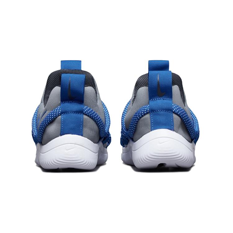 Nike Novice Slip Resistant Cushioning Slip Resistant Cushioning Kids Lifestyle Shoes Gray Blue AQ9661-008