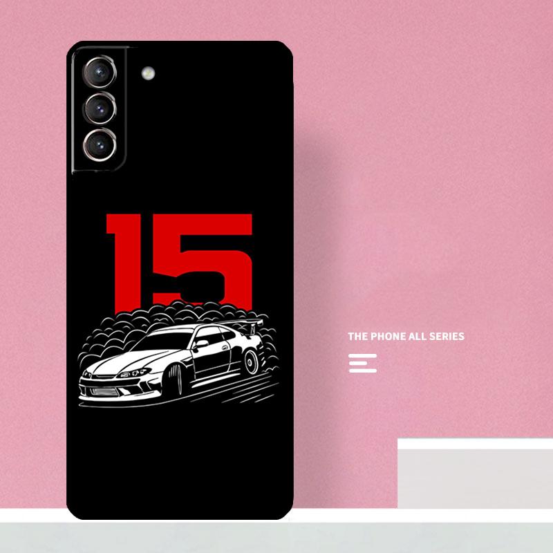Japan JDM Sports Cars Male Men Phone Case For Samsung Galaxy S26 S25 S24 S20 S21 S22 S23 Ultra S10 Plus S25 FE Cover Coque