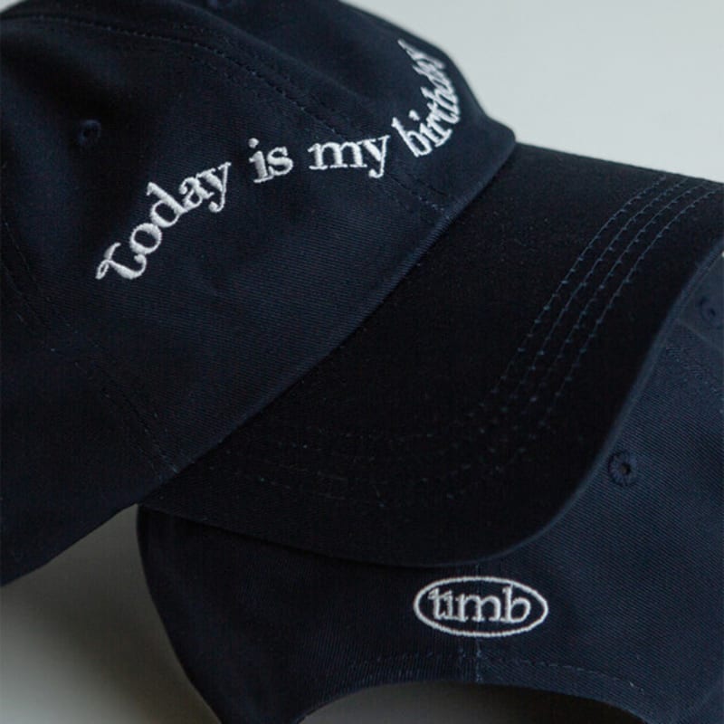 Timb Wave Logo Cap (Navy)
