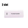 NEW! Portable Power Bank Case DIY 2Cell 18650 Battery Box For Smart Phone Charge 5V 1A For 18650 Battery With Indicator Light