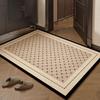 OEING Vintage Style Non-slip Entrance Doormat