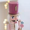 Christmas Nutcrackers Ornament, Wood Christmas Nutcrackers Soldier Figures Standing Decorations for Christmas
