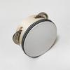 1Pc Wooden Tambourine 4/6/8/10-Inch Beige Rim With Metal Jingles Musical Educational Percussion Instrument For Concert Church Pa