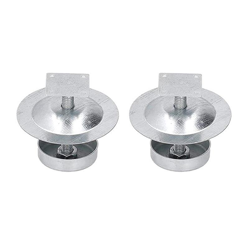 B97A-16Pcs Ant Proof Hive Feet Stainless Steel Beehive Base Ant-Proof Device Beehive Stand серебряный