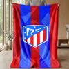 Atlético Madrid Theme blanket Soft Flannel Blanket Plush Throw Blanket Cozy Sofa Bed Blanket for Home Decor