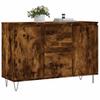 Dressoir Gerookt Eiken 101,5 x 35 x 70 cm Houtvezelplaat