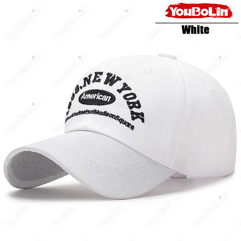 Retro Letter Embroidery Soft Top Baseball Cap Korean Trendy Duckbill Cap Outdoor Sun Protection Hat