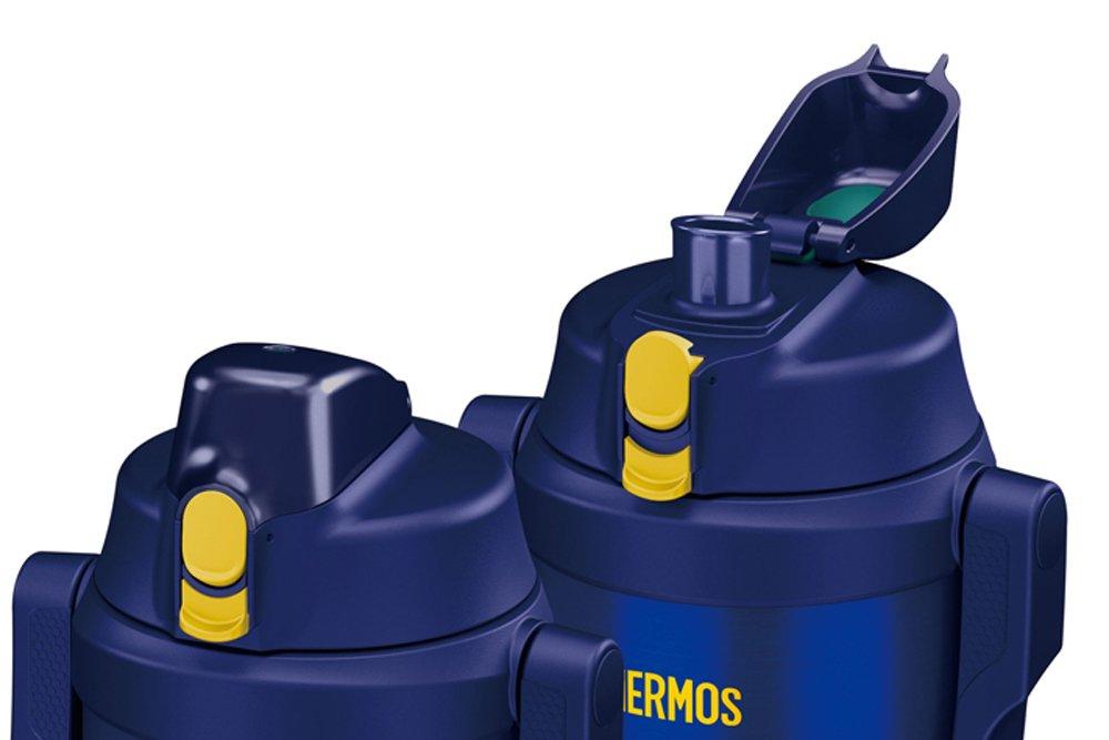 Thermos Vacuum Insulated Sports Jug 2.0L Navy Yellow FFO-2001 NV-Y