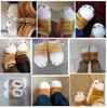 Fashion New adorable tiger paw slippers men's winter furry booties indoor outdoor pull on shoes man warm ankle boot slipper animal claw