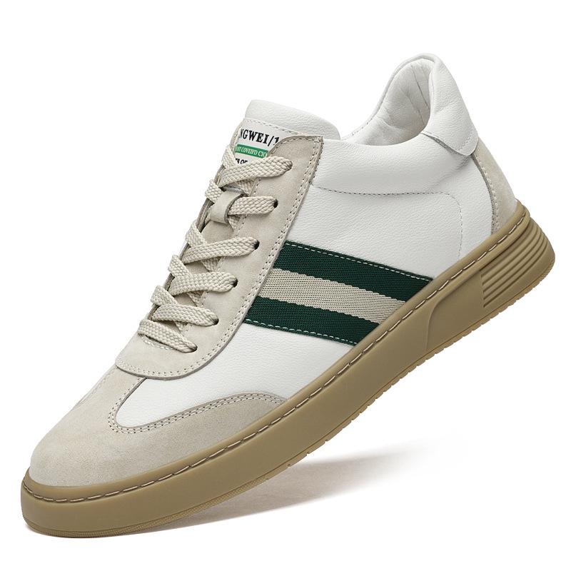 Men's Shoes Autumn and Winter Velvet Cotton Shoes Men's Board Shoes Trend British Style White Shoes Men's Casual Sports Shoes