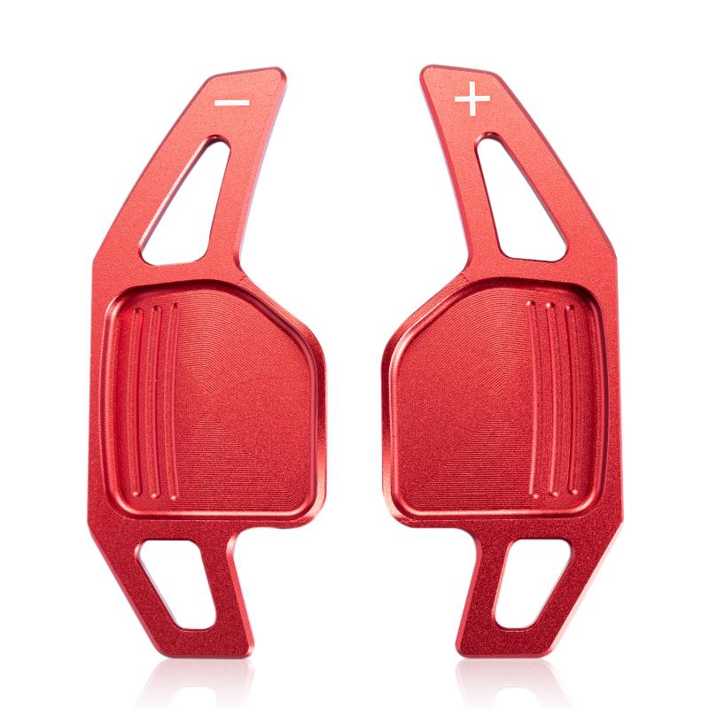 Car Steering Wheel Shift Paddle Extension Shifters Dsg Gear Stickers For Skoda Octavia A5 Mk2 1Z Vrs Combi Rs Superb 2009-2012