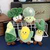 Vegetable Mini Food Plush Keychain Cute Potato Stuffed Keychains Backpack Pendant Car Keyrings Party Favors Classroom Prizes