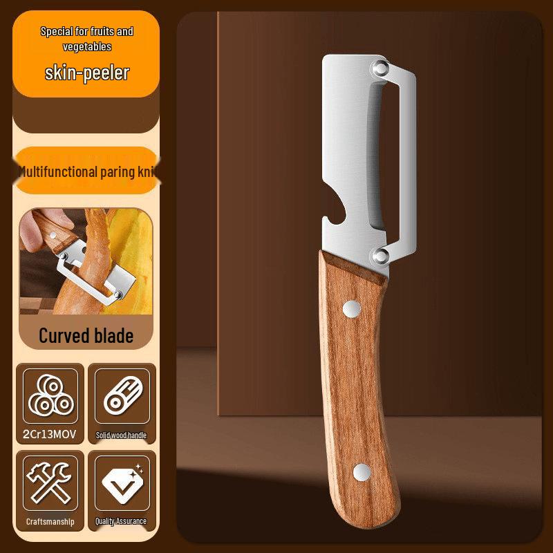 Multi-Functional Kitchen Peeler for Potatoes, Fruits, Vegetables, Asparagus & Sugarcane