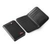 Car Emblem Soft Wallet Leather Mini Credit Card Purse Portable Wallet For Mitsubishi Ralliart Lancer Outlander Competition Colt