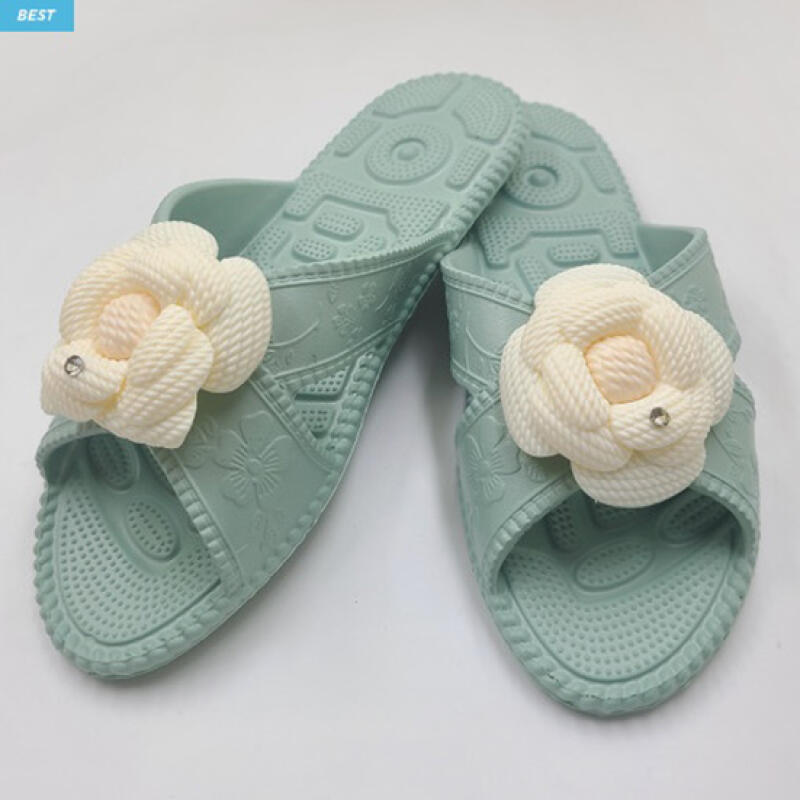 EVA Flower Acupressure Living Room Slippers 250mm
