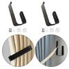 Contemporary Metal Drapery Tiebacks 2 Pack Wall Mounted Curtain Holdbacks Hooks Accessories for Elegant Interior Decors