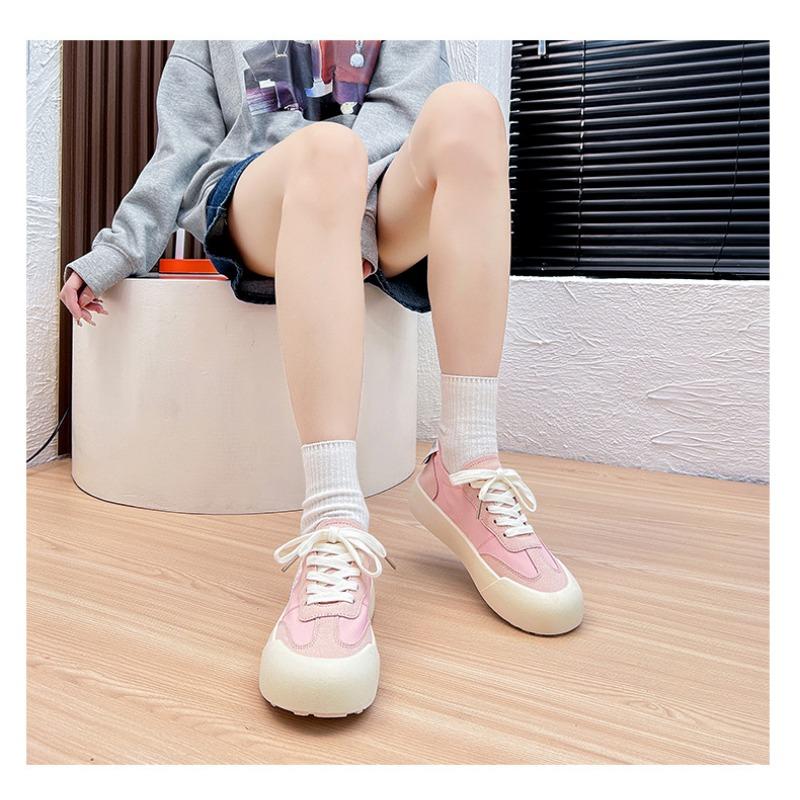 Zapatos de Mujer, Zapatos Deportivos de Plataforma con Suela Gruesa para Aumentar la Altura de Estudiante, Zapatos Casuales
