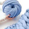 Dickes, voluminöses Garn zum Armstricken, Schlauchstrickdecken; weiches Samtgarn zum Häkeln von Handtaschen, DIY-Handstrickprojekten, Haustierbetten und Teppichen