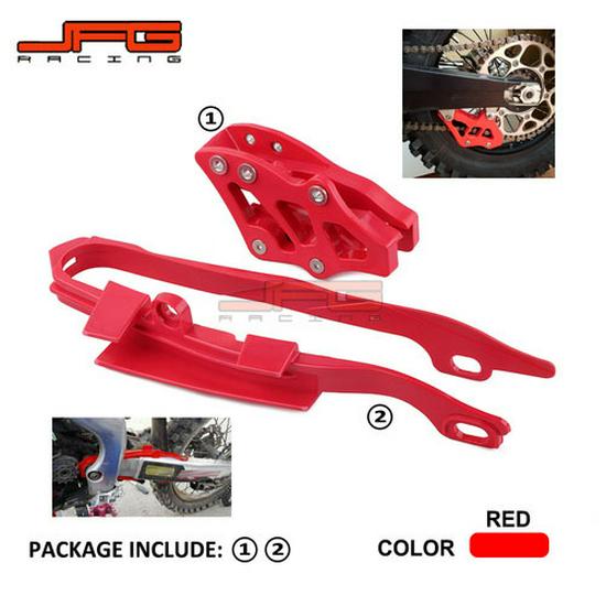 Rear Swingarm Rubber Chain Guide for CR125R/250R CRF250X/450X Off-Road Motorcycles