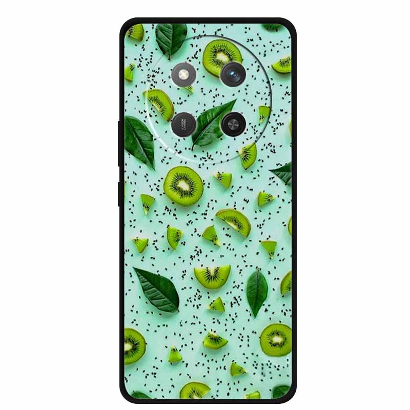 

Phone Case For Honor X9c 5G Cover Black Silicone TPU Soft Painted Scenery Coque For Honor X 9c 5G Global Bumper Shockproof Shell Honor X9c