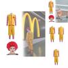 McDonald's Corporation Cosplay Kostüm aus Polyester und Elasthan für Kinder und Jugendliche