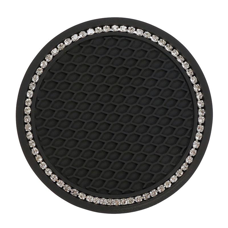 

Автомобильная подставка для напитков, 2 шт., универсальная вставка для автомобильного держателя для напитков, нескользящая автомобильная подставка для кофе-пекарей, автомобильные аксессуары 2pcs чёрный