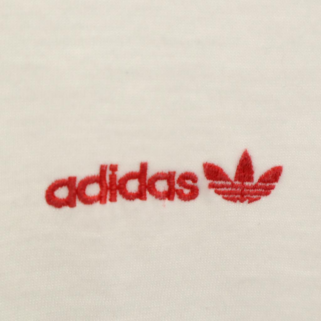 Adidas 70s 80s Vintage Trefoil Logo Short Sleeve T-shirt S Descente Men's Used