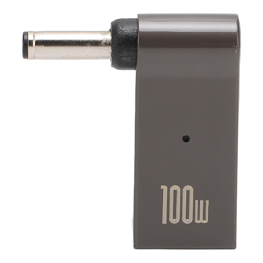 Type C Female to Male Adapter 100W 5A Aluminum Alloy PD Laptop Charging Adapter for Lenovo 4.0mm 1.35mm