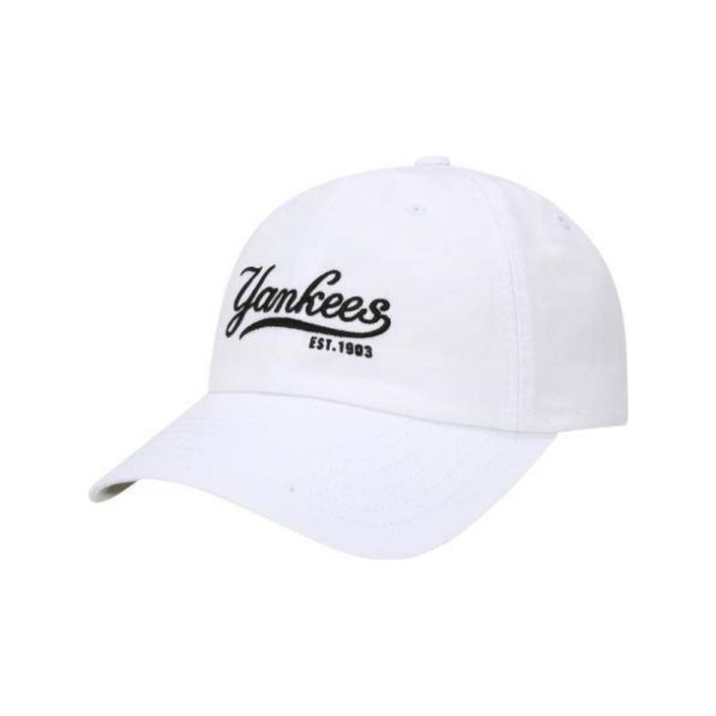 

MLB Cotton Baseball Caps Unisex Fashion 32CPEA841-50W F білий