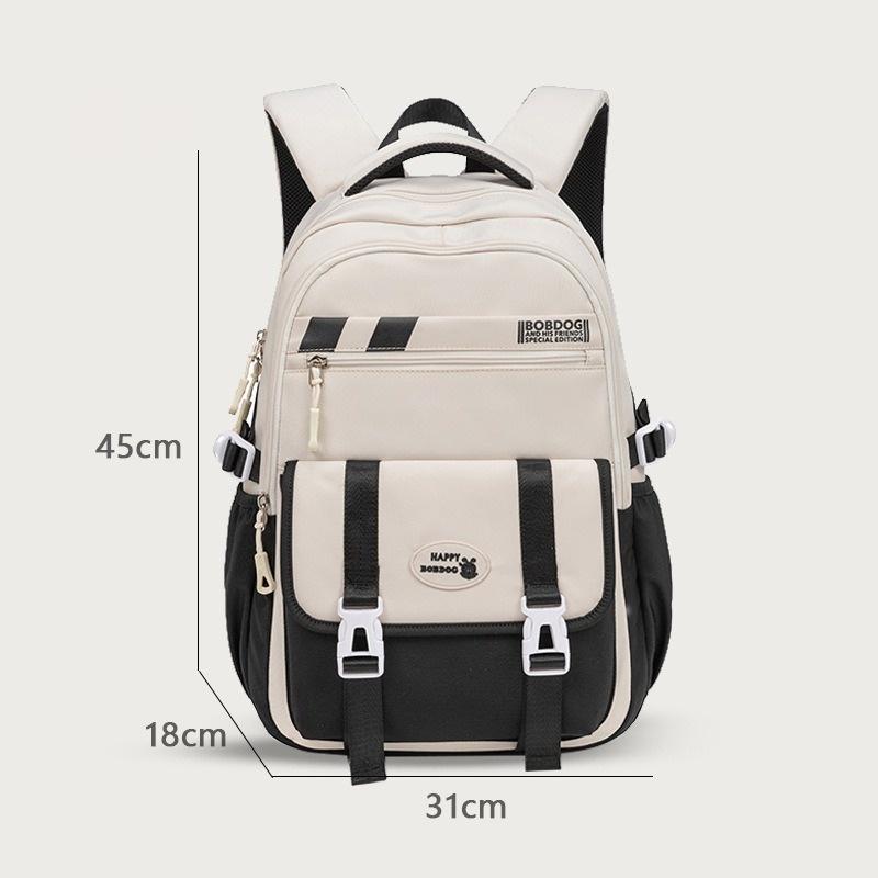 New School Bag with High Appearance Level Junior High School Backpack Large Capacity Primary School Backpack Ins Wind