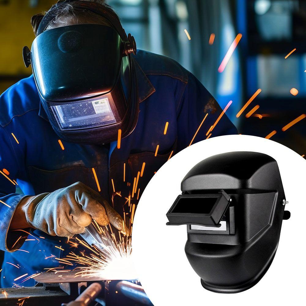 Flip Cover Protective Mask Head-Mounted Welder Mask Durable Electric Welding Mask