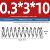 Spring Steel Pressure Return Spring Assortment 0.3/0.4mm Wire Dia 5-20mm Length for Hobbyist Craft Making Projects
