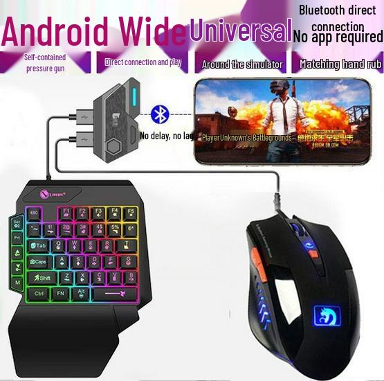 Bluetooth Mobile Game Keyboard & Mouse Set for Android