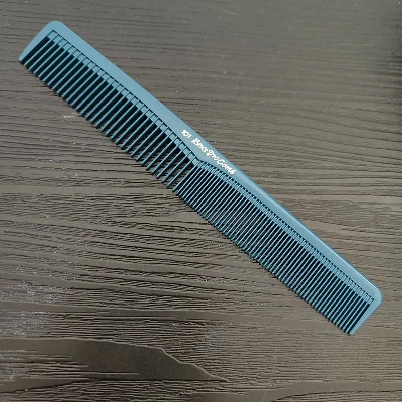 

1PC Barber Flattop Hair Cutting Comb Heat Resistant Hair Cutting Tool Hairdressing Hair Stylist Salon Carbon Antistatic Combs