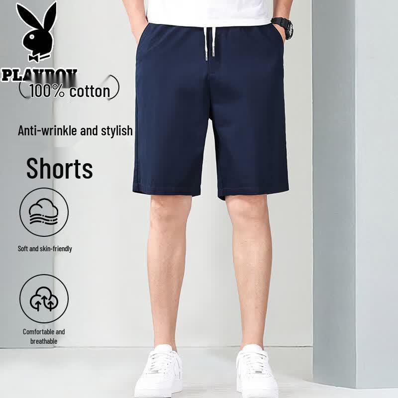 Playboy Men s 100% Cotton Summer Casual Shorts 3XL