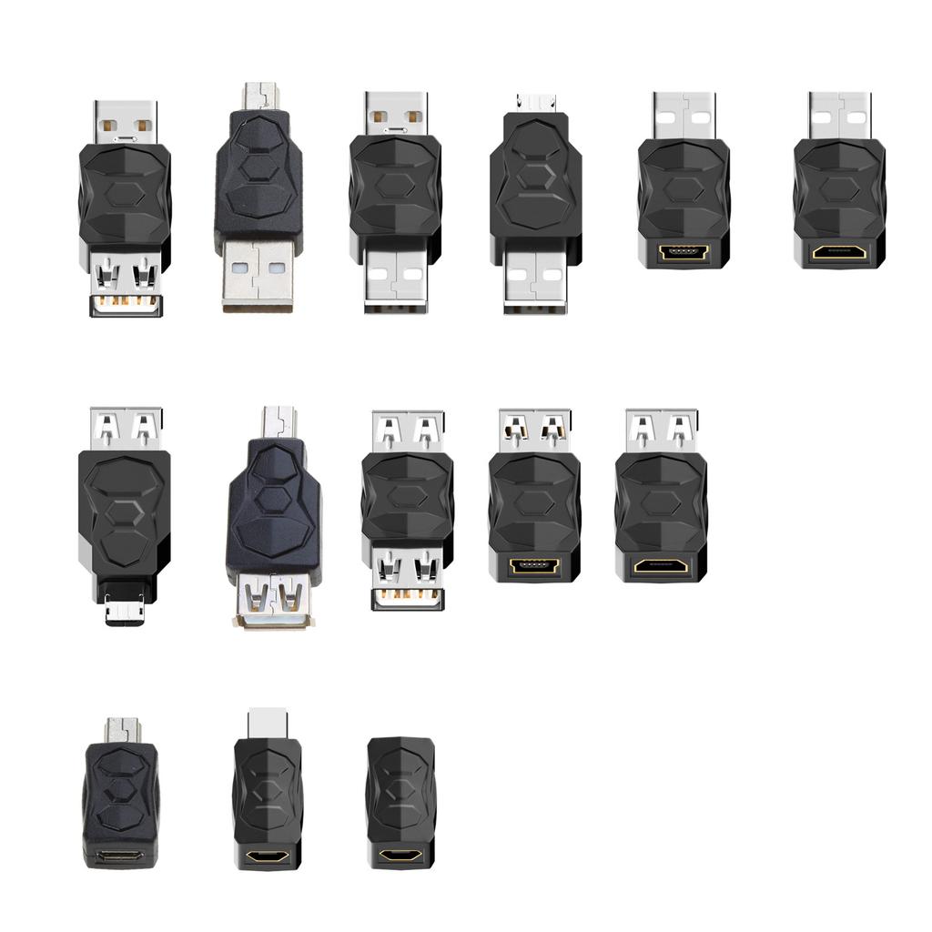 USB2.0 Adapter / Male Female Converter Connector USB Changer Adapter for Computer Tablet PC Mobilephones