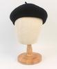 Yunibeosyeolkemiseuteuli Wool Black Bending Beret Wool Beret
