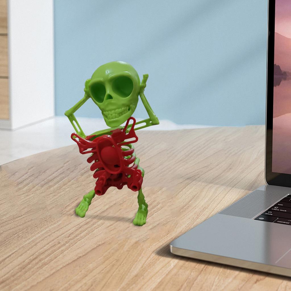 Dancing Skeleton Man Toys Clockwork Fun Little Toy Ornaments