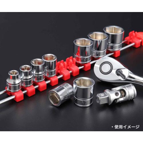 KTC 9.5 Sq. Hex Socket 10-Piece Set (B3-08, 10, 12, 13, 14, 15, 16, 17, 18, 19) B3-10P