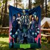 1 ks Beetlejuice Venkovní deka Lehký flanel, Měkká a teplá, Pro všechna roční období, Venkovní, Kempování, Obývací pokoj, Kancelář, L1106005