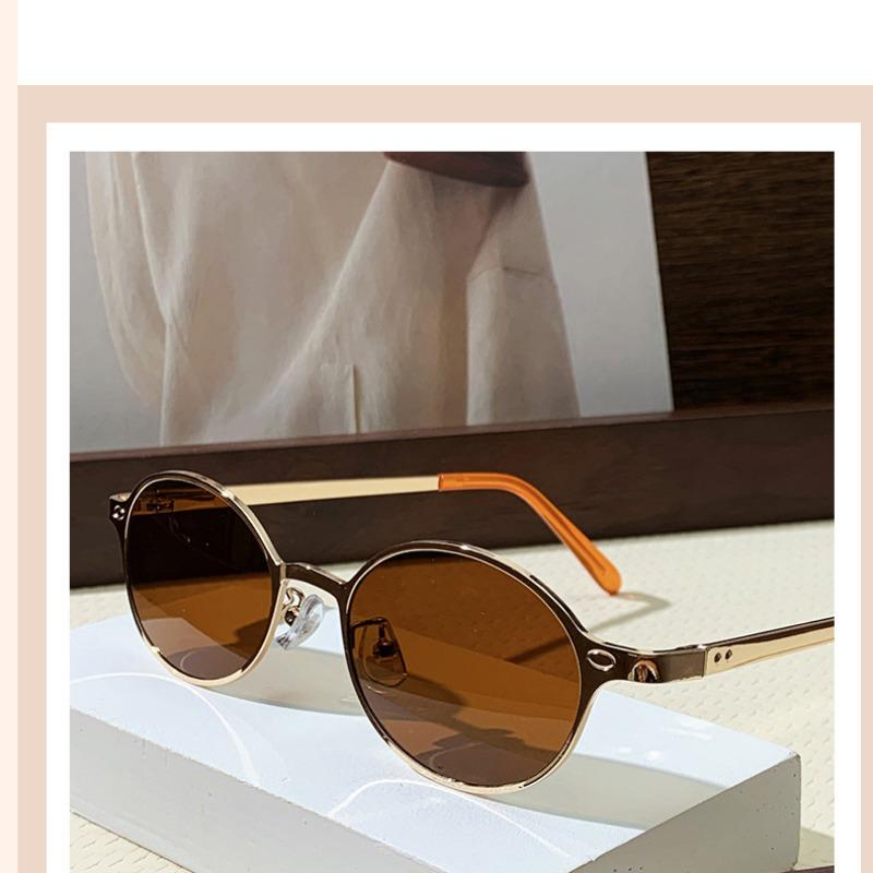 Fashion New Oval Sun Glasses Small FrameOval Eyeglasses Travel Retro Shades Glasses Outdoor