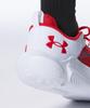UA FLOW FUTR X 3 Red White Red [Under Armor] 25.5