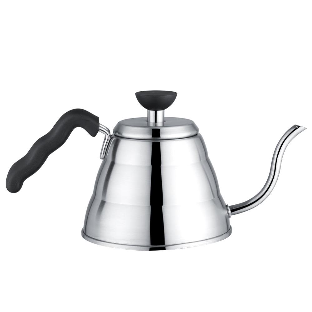 1L Capacity Gooseneck Kettle Gooseneck Shaped Pour Over Kettle  Pour Over Coffee