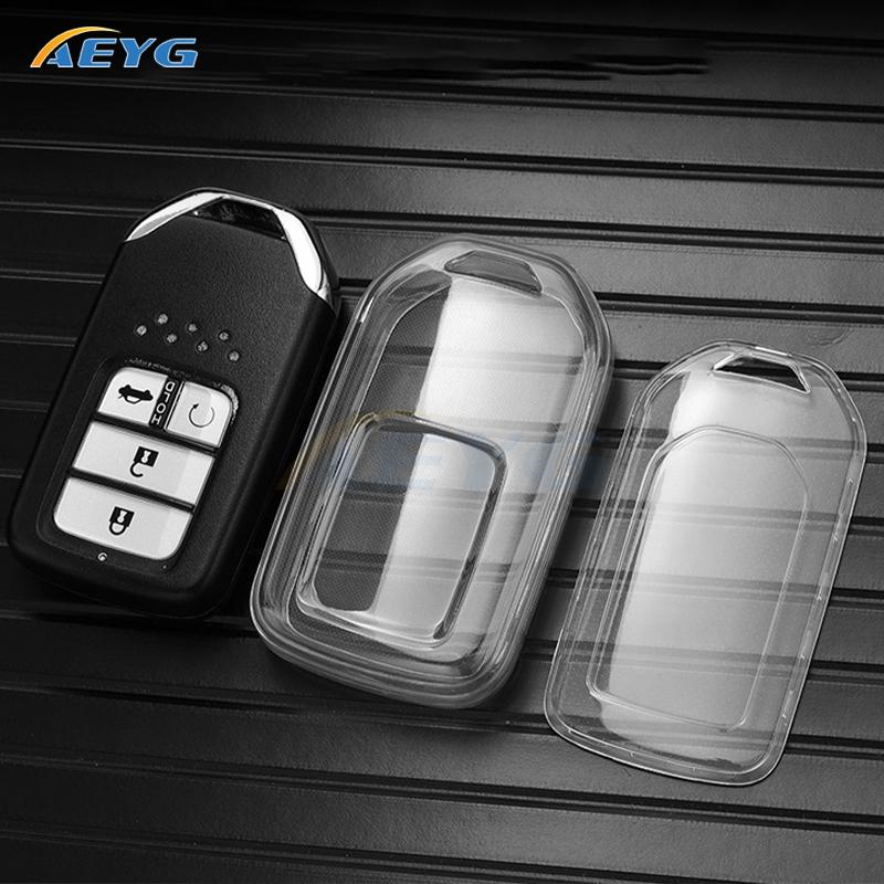 Tpu Car Remote Key Case Cover For Honda Vezel City Civic Cr-V Crv Accord Pilot Hrv Jade Car Smart Key Case Cover Accessories