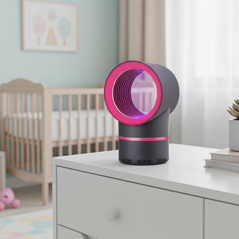 2026 New Household Mosquito Killer Lamp Bedroom Mosquito Killer Usb Plug-In Outdoor Camping Portable Mute Anti Mosquito Lamp